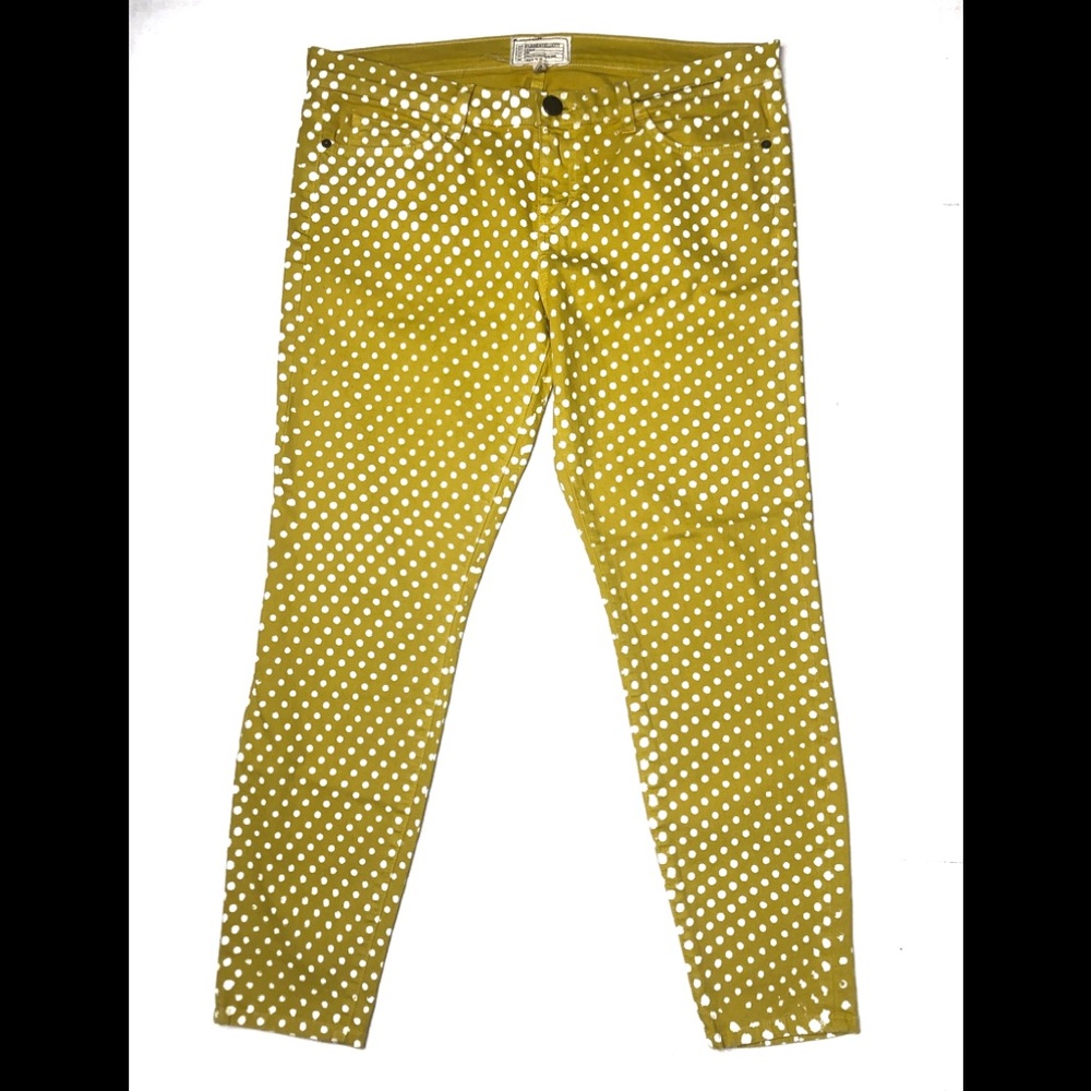 Current/Elliott Stiletto Polka Dot in Lemongrass